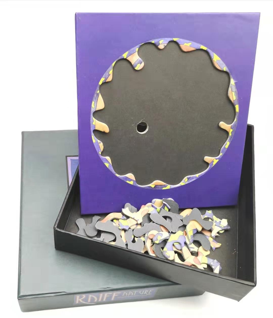 Пользовательские головоломки коробки головоломки картона печати пользовательские головоломки