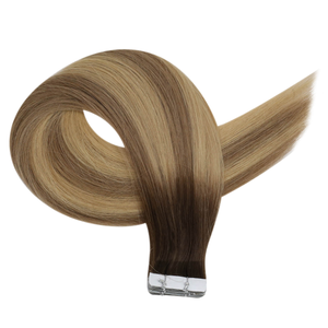 Cinta invisible al por mayor duradera en cabello humano Remy ombre cinta invisible gris y negra cinta invisible para cabello en cabello humano exte - Product Image 4