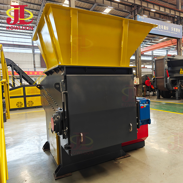 High Output Pcb Crusher Waste Shredder Machine Rubber Recycling Crusher Single Shaft Recycling Machine