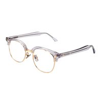 Lunettes de soleil unisexes ovales rayées légères en acétate Mazzucchelli écologique, semi-cerclées, motif écaille de diamant, qualité supérieure, directement de l'usine.