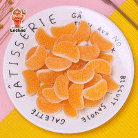Bonbons Halal de Chine, saveur fruitée acidulée, 1kg, bonbons gélifiés moelleux saveur orange acidulée pour emballage en sachet