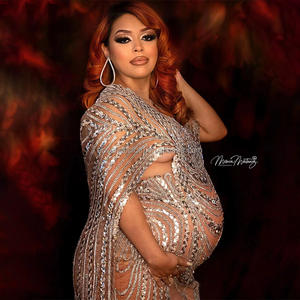 Twotwinstance — robe de soirée en strass, <span class=keywords><strong>tenue</strong></span> de soirée avec des strass et des diamants, vêtements uniques, <span class=keywords><strong>tenue</strong></span> de scène, d'anniversaire, Y2359, nouveau produit, <span class=keywords><strong>2022</strong></span> - Product Image 3