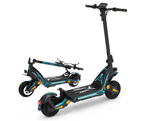 Monopattino Elettrico Fuoristrada Resistente da 11 Pollici, Sospensioni Idrauliche Anteriori e Posteriori, Potente Motore, 60 V 23.4Ah per Adulti - Product Image 1