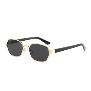 <span class=keywords><strong>Gafas</strong></span> de Sol Vintage 2026 para <span class=keywords><strong>Mujer</strong></span>, Montura Metálica Cuadrada, Diseño de Moda, Protección UV400, para Conducir - Product Image 1