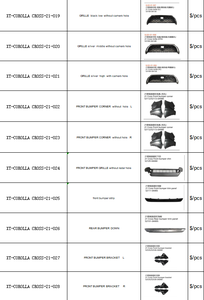 Conjunto de Faros LED de Repuesto para <span class=keywords><strong>Toyota</strong></span> <span class=keywords><strong>Corolla</strong></span> <span class=keywords><strong>Cross</strong></span> LE Hybrid <span class=keywords><strong>S</strong></span>/SE <span class=keywords><strong>2022</strong></span> 2023 2024, Faro Delantero 81110-0A230 - Product Image 4