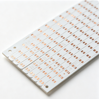 Carte de circuit imprimé LED en aluminium longue et étroite, carte de circuit imprimé en aluminium avec masque de soudure blanc, carte de circuit imprimé LED linéaire pour tube LED