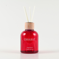 Diffuseur d'arômes de luxe de haute qualité, grand flacon vide de 50 ml, flacon en verre transparent de 100 ml pour diffuseur de roseaux d'aromathérapie pour la maison