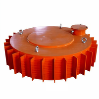 Hängende Scheiben-Elektromagnetische Eisenentferneranlage, explosionsgeschützt, luftgekühlt, 2,5 kW Motor, 220 V, präzise, geräuscharme Mineralienabscheidung