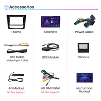 Junsun-Autoradio Carplay Android pour Mercedes Benz W211 E300 2002-2011 Lecteur DVD de voiture pour Benz W211 E300 Autoradio stéréo