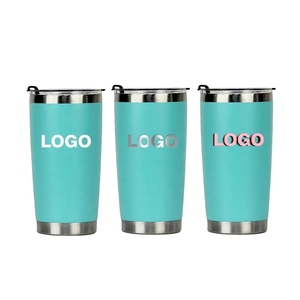 แก้วน้ำเก็บความร้อนสแตนเลสเคลือบสีฝุ่น พิมพ์โลโก้ได้ตามสั่ง ขายส่งจากโรงงาน ขนาด 20 และ 30 ออนซ์ สำหรับเดินทางในรถยนต์ พร้อมฝาปิด สำหรับใส่กาแฟ - Product Image 5