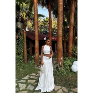 ชุดเซ็ตทวีดสองชิ้น CLEA ชุดกางเกงขาสั้นทันสมัย เสื้อและกางเกงเข้าชุด ไซส์ XL ความยาวเหนือเข่า - Product Image 3