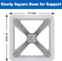Support de nivellement pour caravane, vérin de nivellement empilable en aluminium, stabilisateur de stationnement pour caravane