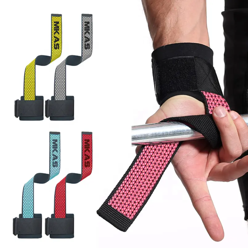 SP Gym Pull-up Grip Belt Sports Cross Training Gloves with Wrist Support Men Wrist Wraps Weight Lifting Band Bracer