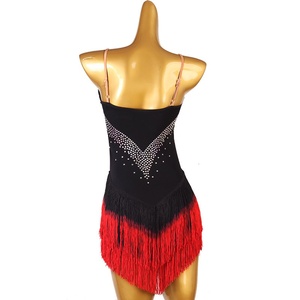 Abito da ballo latino per performance e competizioni, <span class=keywords><strong>costume</strong></span> per <span class=keywords><strong>donne</strong></span> adulte - Product Image 4