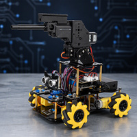 ACEBOTT Venta al por mayor Kit de coche robot de polo acuático STEM ESP32 4WD para niños, aprendizaje de codificación DIY, robot educativo chino para Arduino