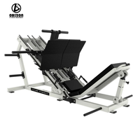 Équipement de musculation pour salle de sport commerciale, machine à presse à jambes à 45 degrés à charge de plaques