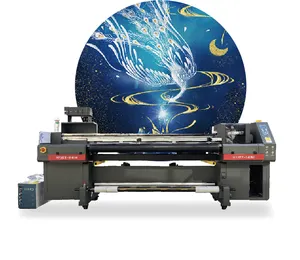 6feet 1800mm UV Roll to Roll printer with Gen5 I3200 print head from MYJET manufacturer SHEET Ceiling film ACRYLIC