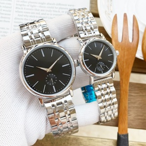 High End Luxury Couple Watch Automatic Mechanical Movement Curved Sapphire <b>Mirror</b> Vintage <b>Small</b> Second Dial For Omegaes - Product Image 2