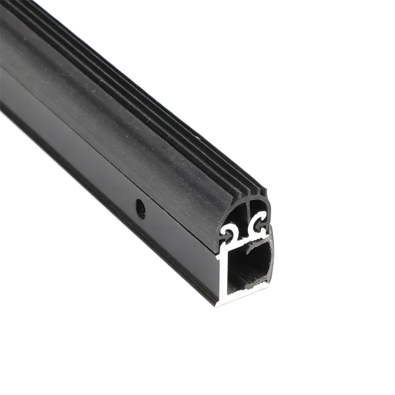 Silicon seal black color Fire Rated Acoustic Door Frame Perimeter Seals for wooden ro steel door and window frame