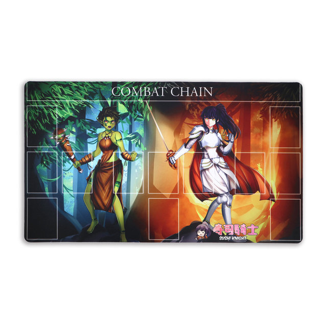 Durable Non Slip Heated Rubber Base Extended Card Game Playmat Washable Gaming Mouse Pad for TCG Card Games Home Office Stock