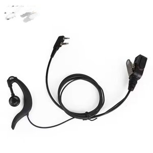 Auriculares Baratos de 2 Pines con Micrófono para Walkie Talkie, Auriculares con Gancho para la Oreja para TYT, Retevis, Kenwood, Wouxun, Baofeng, PTT - Product Image 5