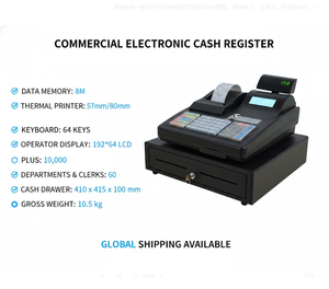 Registratore di Cassa Elettronico Longfly, Sistema <span class=keywords><strong>POS</strong></span> Vintage in Vendita, Terminale <span class=keywords><strong>POS</strong></span> a 64 Tasti con Display LCD, Hardware <span class=keywords><strong>POS</strong></span> Epos TPV - Product Image 3