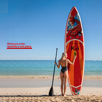 [Commande minimum d'une pièce] Nouveau paddleboard gonflable professionnel SUP pour le ski nautique, modèle SUPFR01E