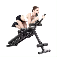 Appareil à Abdominaux Pliable, Équipement de Gym Multifonctionnel, Banc à Abdominaux Ajustable, Accessoires de Fitness à Domicile