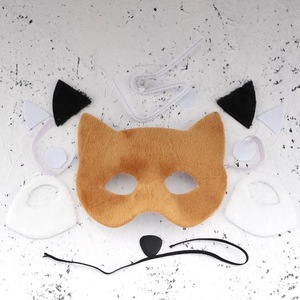 Máscaras de animales de dibujos animados para Halloween, máscaras con LED, León, zorro, <span class=keywords><strong>mapache</strong></span>, Pantera Rosa, Panda, gallo, unicornio, DIY para niños - Product Image 3