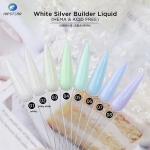 Gel de construction pour ongles Hema Free Diamond White Builder Liquid Biab, sans TPO, longue tenue, pour extension d'ongles Biab - Product Image 1