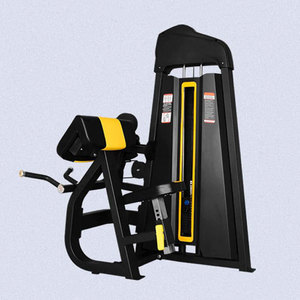 Venta al por mayor de alta calidad de la máquina de gimnasio comercial equipo de bíceps Curl/tríceps Placa de extensión cargada máquina de fuerza - Product Image 5