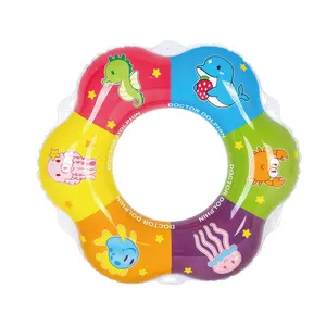 Children Inflatable Swimming Ring Bath Ring Pvc Thickened Lying Ring pool accessories