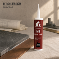 Scellant haute adhérence FEIDU'S HOME MS 300ml 350kg, adhésif haute résistance, peignable, à séchage rapide pour le scellement des joints de construction