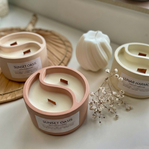 AIKUN Manufacturer <b>Bulk</b> Luxury Handcrafted Soy Wax Ceramic Jar Scented <b>Candle</b> for Home Dining Room Relaxation and Meditation - Product Image 2