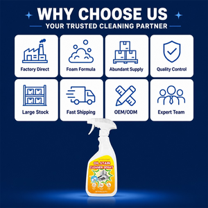 Zourunan Oil Stain <strong>Cleaner</strong> Spray Heavy Duty Kitchen Degreaser Range Hood <strong>Stove</strong> <strong>Top</strong> Pot Wall <strong>Cleaner</strong> 500ml OEM Wholesale - Product Image 3