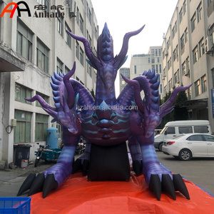 Modelo Inflable <span class=keywords><strong>Gigante</strong></span> <span class=keywords><strong>de</strong></span> Dragón Hidra <span class=keywords><strong>de</strong></span> 3 Cabezas, Rey Ghidorah, Dragón Inflable Personalizado para Eventos <span class=keywords><strong>de</strong></span> Halloween, Decoración para Exteriores - Product Image 1