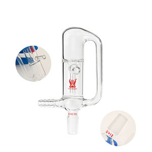 Nouvel ébulateur à huile en verre borosilicate à paroi épaisse pour laboratoire de <span class=keywords><strong>chimie</strong></span> CS Labglass avec raccords de tuyauterie - Product Image 2