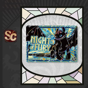 Boîte mystère officielle authentique de jeu de cartes à collectionner, personnage d'anime du <span class=keywords><strong>film</strong></span> Dragon Hunt, cartes de How to Train Your Dragon, pack Chengfeng - Product Image 6