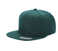 Gorras de Béisbol Hip Hop al por Mayor de Alta Calidad, 6 Paneles, Estructuradas, de Algodón, con Visera Plana, Ajustables, con Cierre a Presión, Logotipo Personalizado Bordado