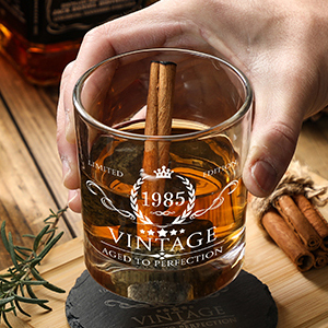Juego de regalo de <span class=keywords><strong>cumpleaños</strong></span> 40th 50th 60th para hombre, caja de madera, piedras de whisky, whisky transparente, decoraciones de 30 <span class=keywords><strong>cumpleaños</strong></span>, suministros para fiestas - Product Image 4