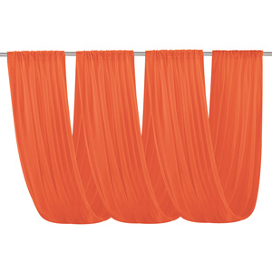 Voilages de plafond en tissu mousseline pour mariages, décoration de toit de chapiteau, drapage de fond de scène, cérémonies, décoration de scène d'hôtel - Product Image 5