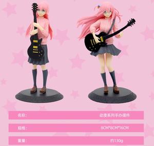 ฟิกเกอร์การ์ตูน 2 ชิ้น/ชุด ขนาด 16 ซม. ตัวละครโกโตะ ฮิโตริ จากอนิเมะเรื่อง บ็อคกี้ เดอะ ร็อค  วัสดุพีวีซี ของเล่นสะสม งานฝีมือพลาสติก - Product Image 6