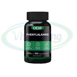 ASAP Supplément nutritionnel L-phénylalanine Acide aminé 500mg Phénylalanine Capsules - Product Image 2