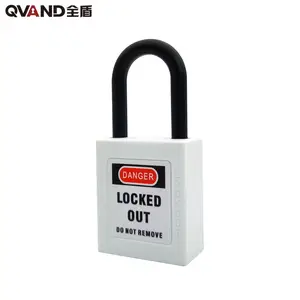 قفل لوتو من QVAND بقفل أمان صناعي من المصنع قفل بمفتاح أساسي