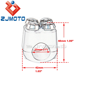 Cafe Racer <span class=keywords><strong>Vintage</strong></span> Retro Motorcycle Switch Turn Light Beam clacson pulsante 4 M-Button 7/8 "1" bar 22mm 25mm manubrio - Product Image 6