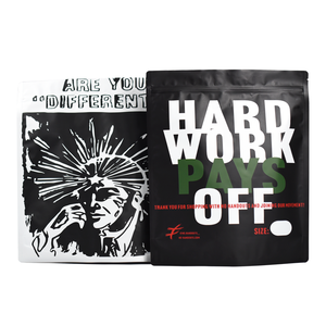 Bags Garment Wholesale Custom Printed Recyclable Matte Stand Up Pouch Clothing Packaging Zipper Lock Plastic Bags For Garment