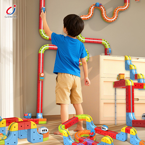 <span class=keywords><strong>Tren</strong></span> Eléctrico Magnético Chengji con Vías, Coches de Juguete, Luces y Música, Bloques de Plástico para Armar - Product Image 2