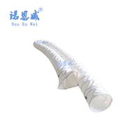 Conduits flexibles durables en PVC pour les applications d'échappement CVC industrielles et commerciales