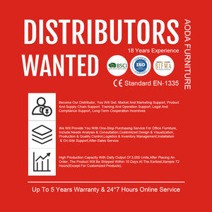 Mobilier de bureau chaise de réunion base à arc fixe chaise de direction en cuir PU chaises de patron pour Presidente De Reunion Silla Ejecutiva - Product Image 2