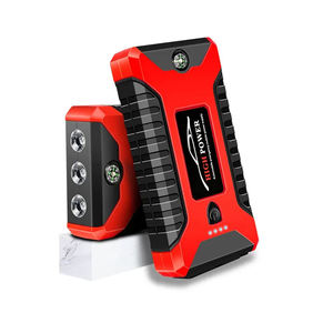 Đa chức năng 12V 6.0 xăng xe 6000mAh 600A với SOS Đèn Pin Powerbank Jumper khởi động xe nhảy khởi động - Product Image 1